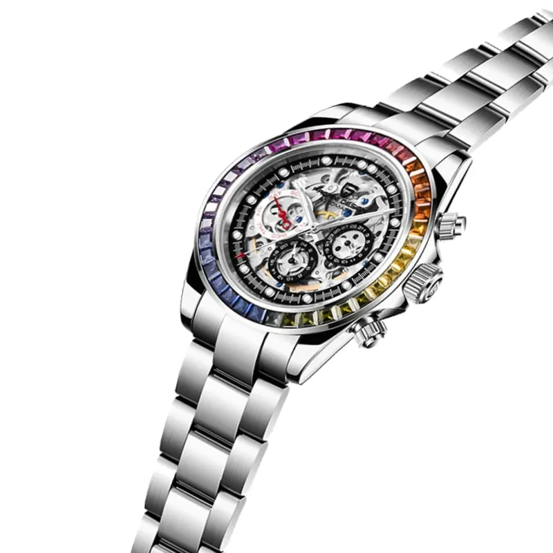 Pagani Design Rainbow Auto Men's Watch- PD-1653